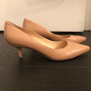 Ivanka Trump Nude Kitten Heel Size 7